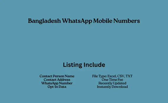 Bangladesh whatsapp mobile numbers