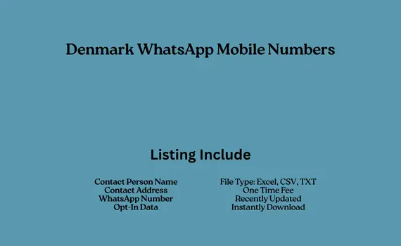Denmark whatsapp mobile numbers