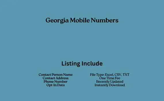 Georgia mobile numbers