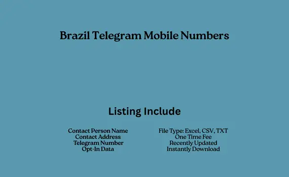 Brazil telegram mobile numbers