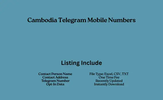 Cambodia telegram mobile numbers
