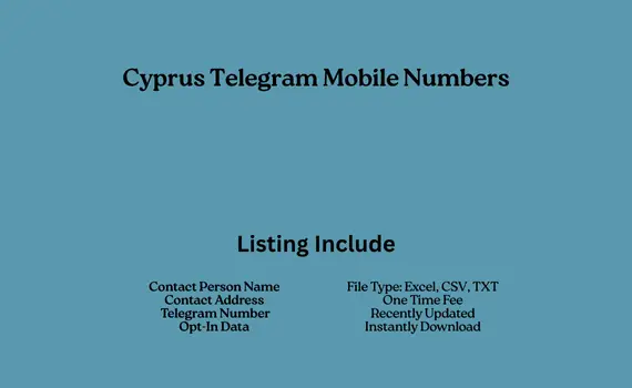 Cyprus telegram mobile numbers