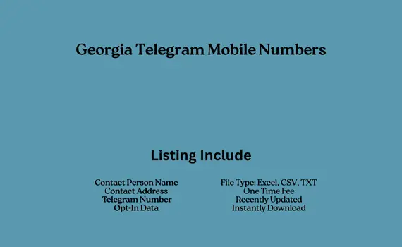 Georgia telegram mobile numbers