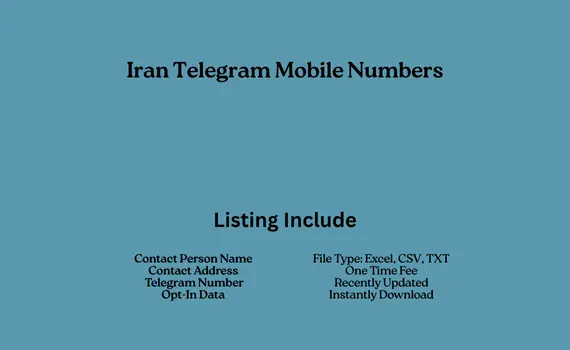 Iran telegram mobile numbers