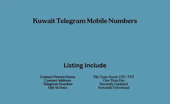 Kuwait telegram mobile numbers