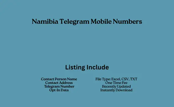 Namibia telegram mobile numbers