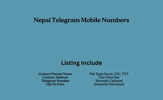Nepal telegram mobile numbers